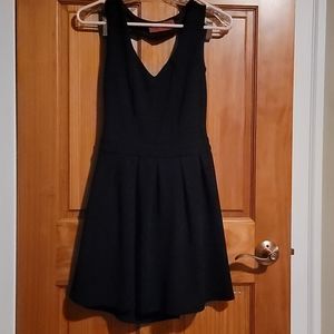 Black cocktail party dress
